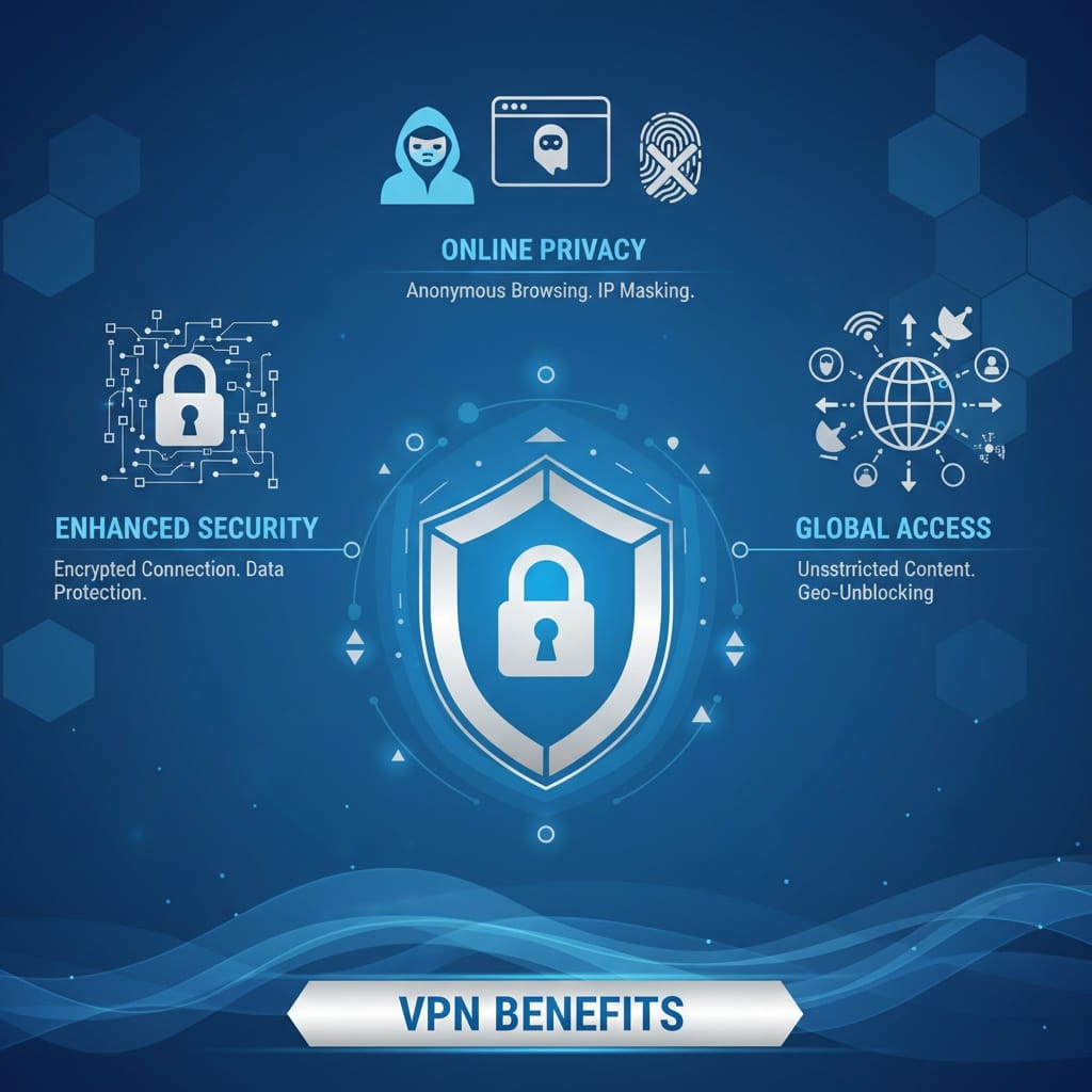 VPN优势全面分析：为什么每个人都需要VPN？深度解析核心价值 - AgogoVPN博客封面图