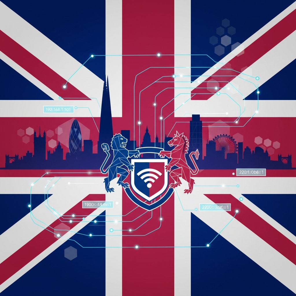如何获取英国IP地址：完整指南和最佳实践方法 - AgogoVPN技术博客文章封面图